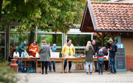 Kuchenstand auf dem Schulhof